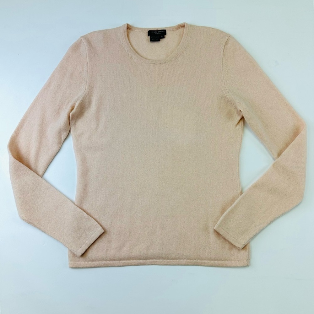 Cashmere pink pullover sweater Small Millennial Pink Vintage Balletcore Softgirl